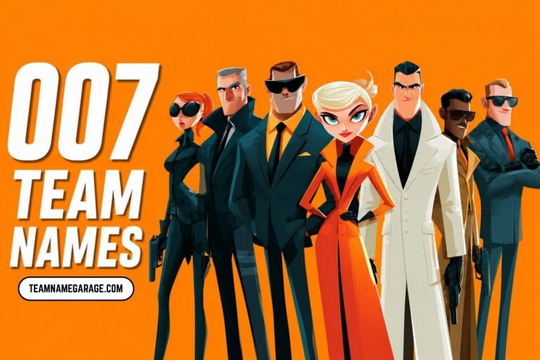 007 team names