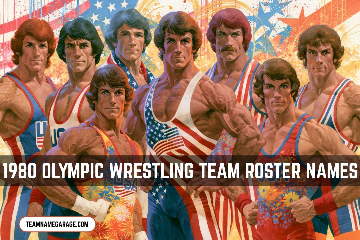 1980 olympic wrestling team roster names