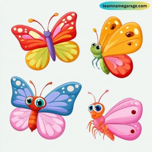 Cool Butterfly Team Names
