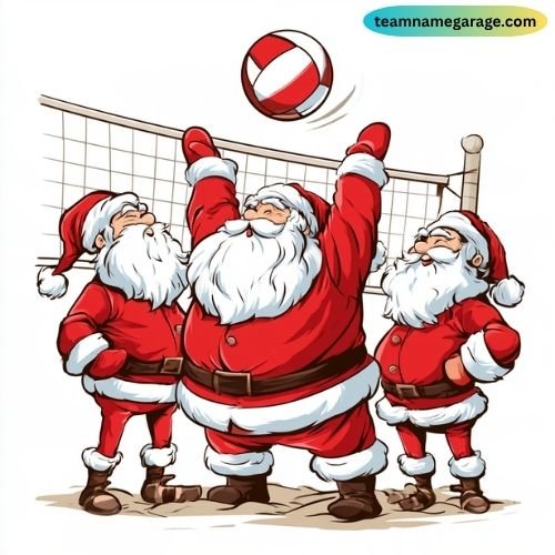Cool Christmas Volleyball Team Names