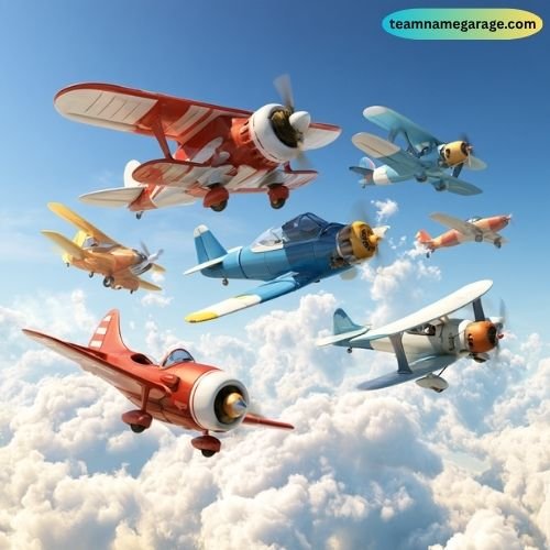 Creative Airplane Team Names