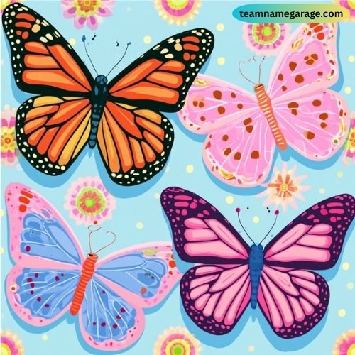 Creative Butterfly Team Names
