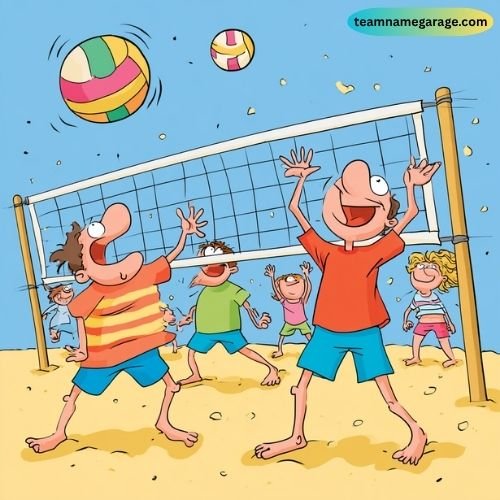 Funny Adult Volleyball Team Names