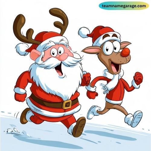 Funny Christmas Running Team Names
