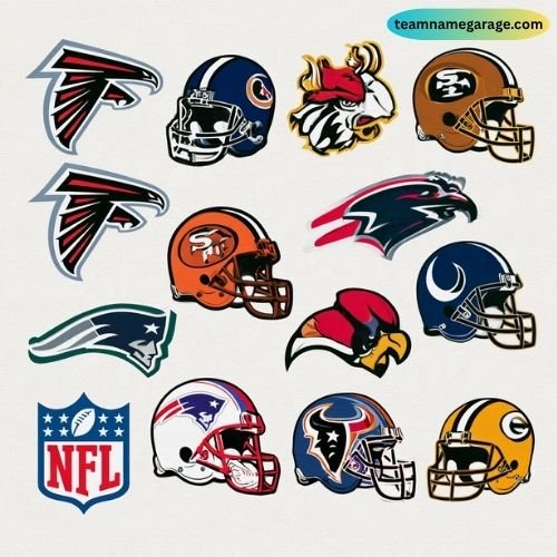 NFC NFL Team Logos Without Names