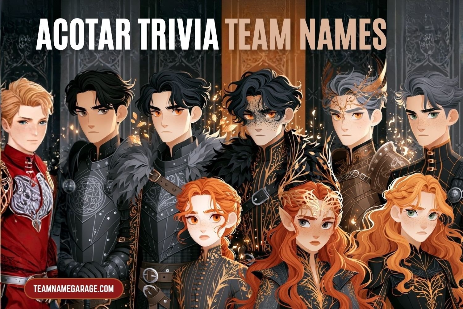acotar trivia team names