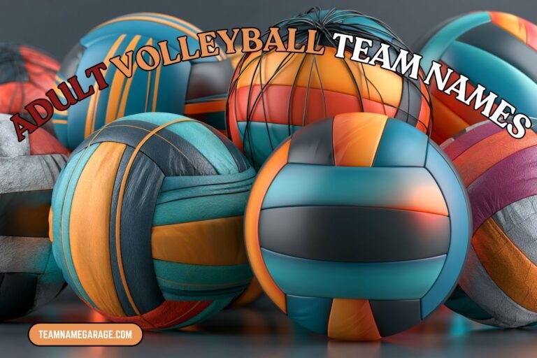 adult volleyball team names