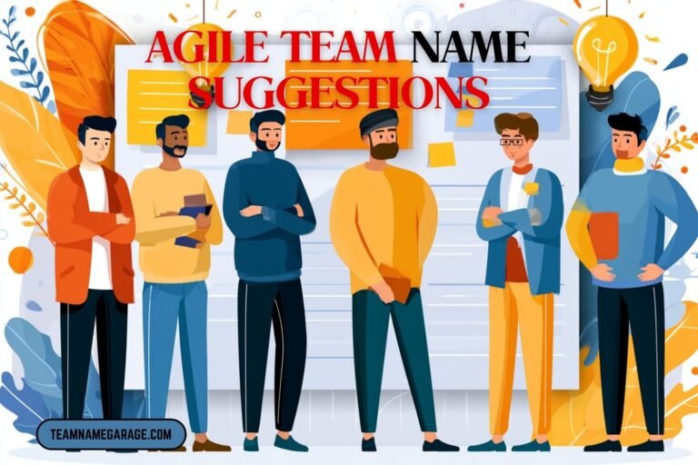 agile team name suggestions