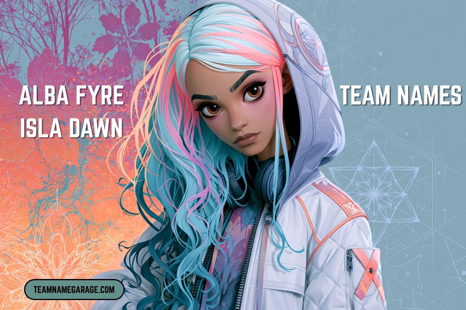 alba fyre isla dawn team names