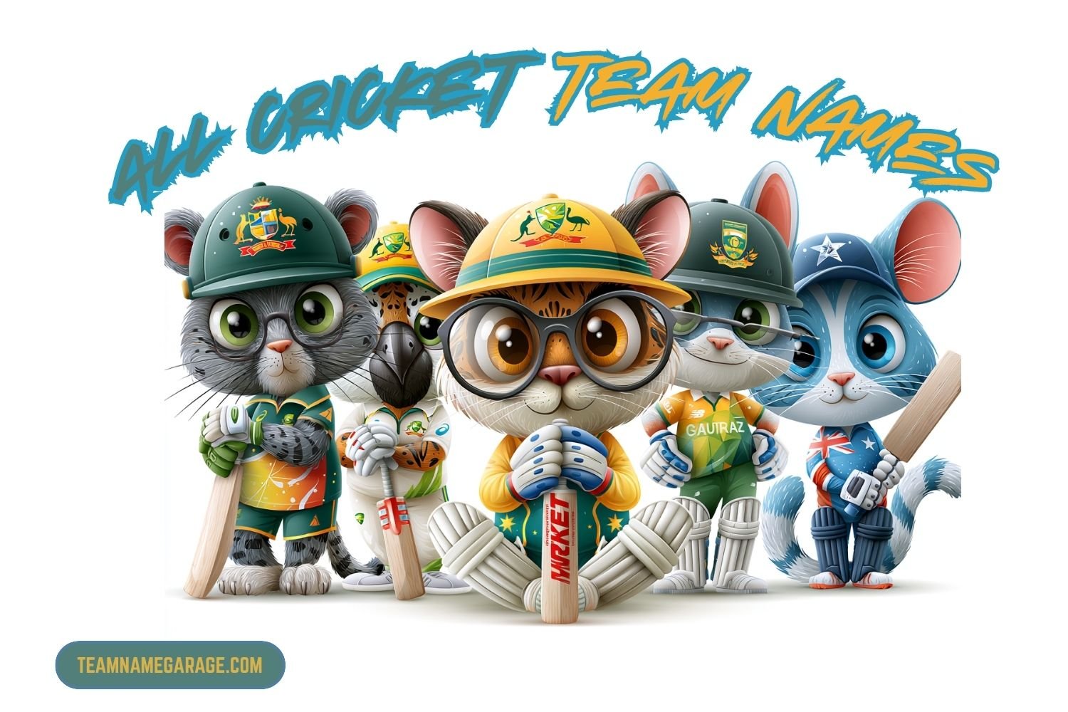 all cricket team names