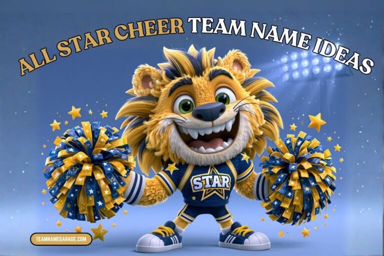all star cheer team name ideas