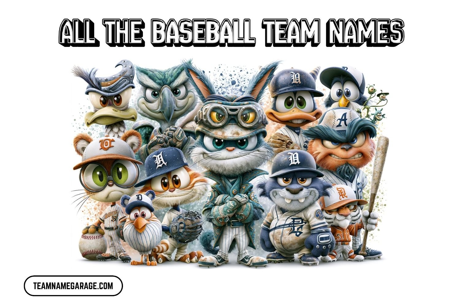 all the baseball team names