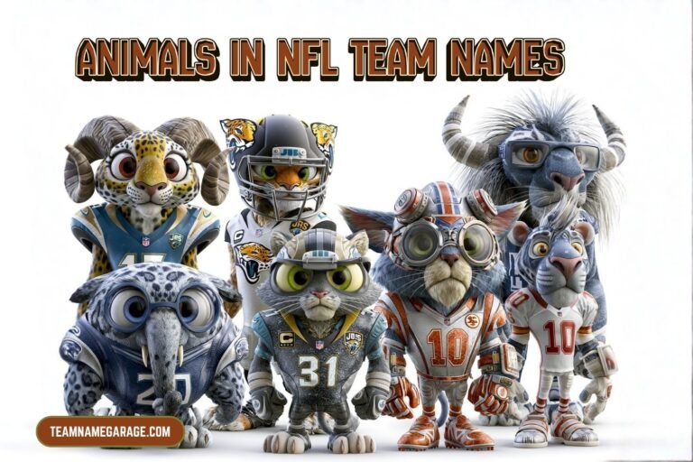 animals in nfl team names