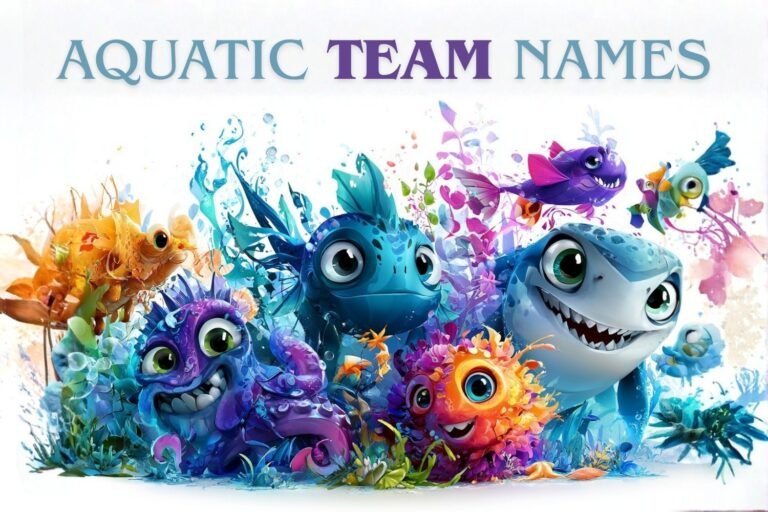 aquatic team names