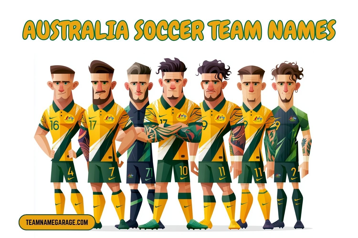 australia soccer team names