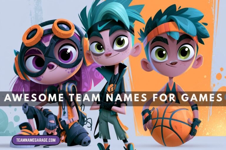 awesome team names for games