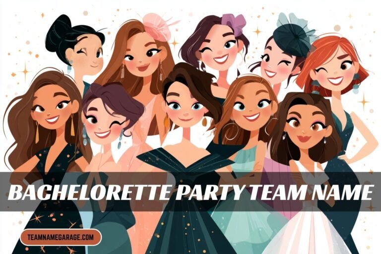 bachelorette party team names