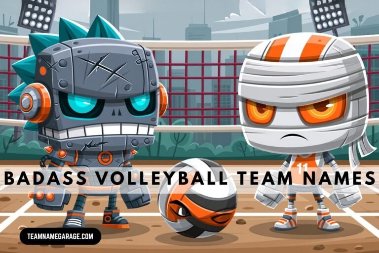 badass volleyball team names