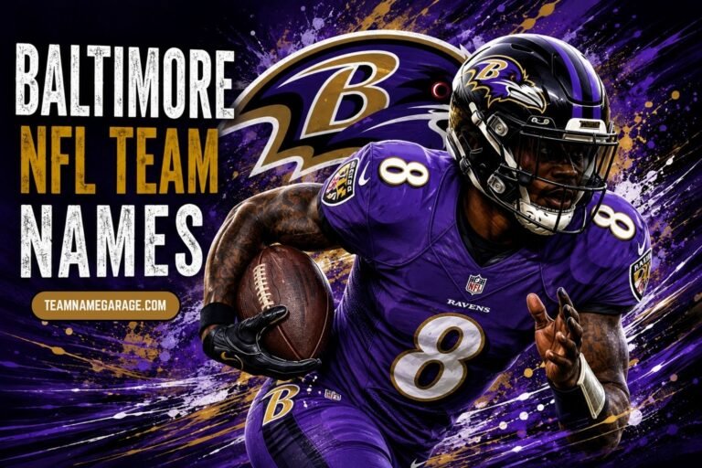 baltimore nfl team names