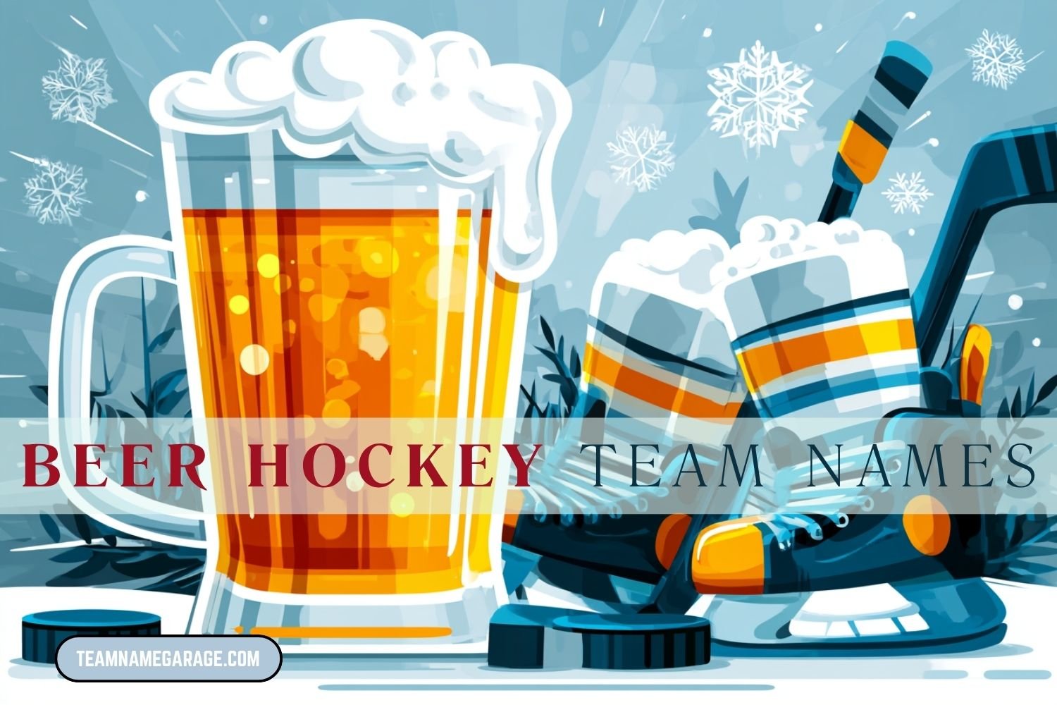 beer hockey team names