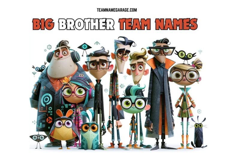 big brother team names