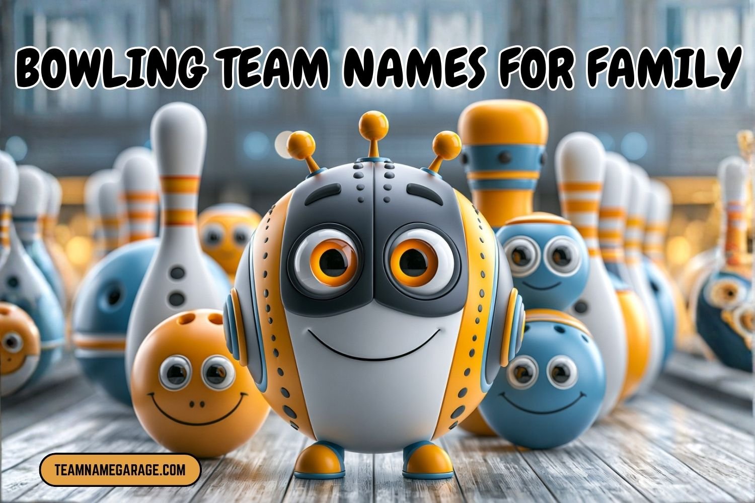 bowling team names for family