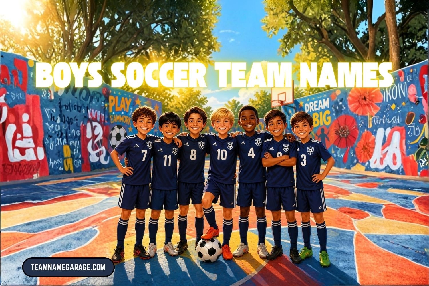 boys soccer team names
