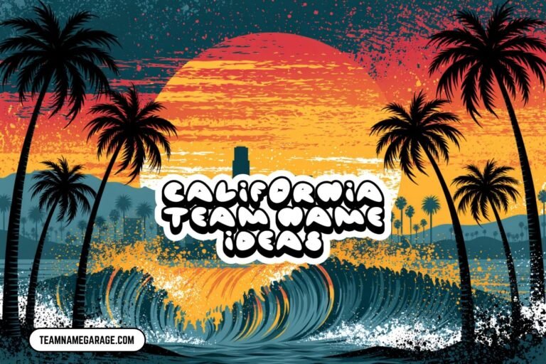 california team name ideas