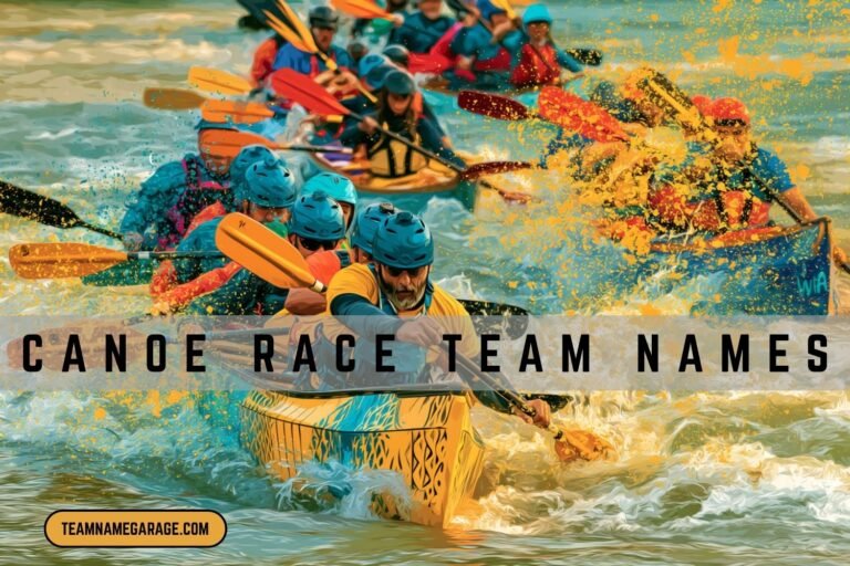 canoe race team names