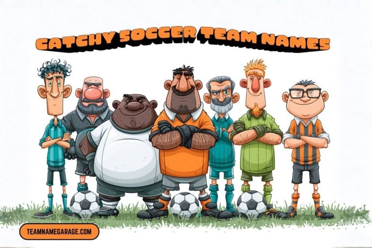 catchy soccer team names