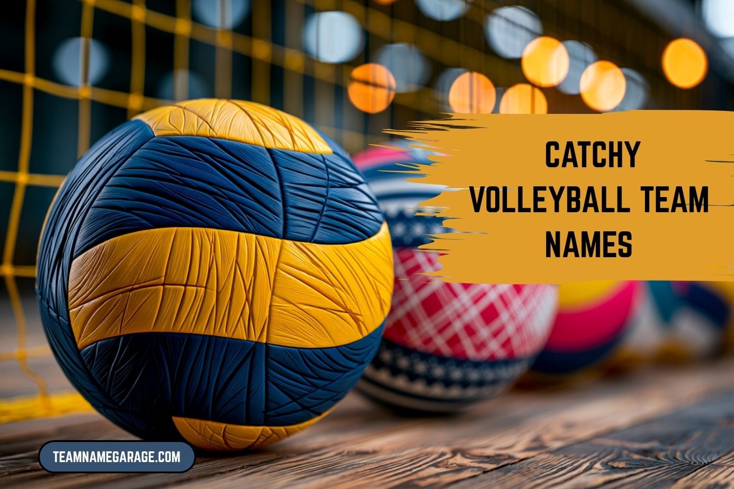 catchy volleyball team names