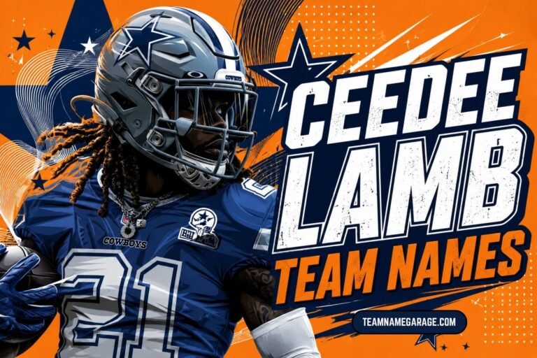 ceedee lamb team names