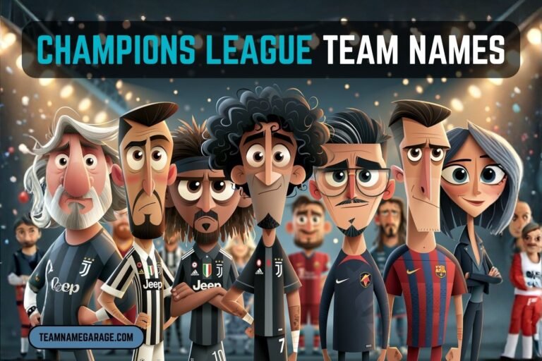 champions league team names
