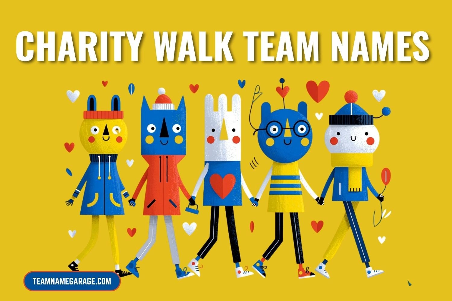 charity walk team names