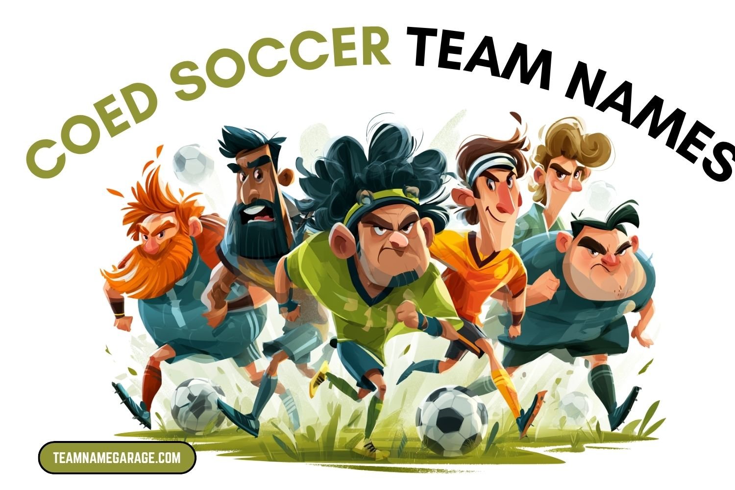 coed soccer team names