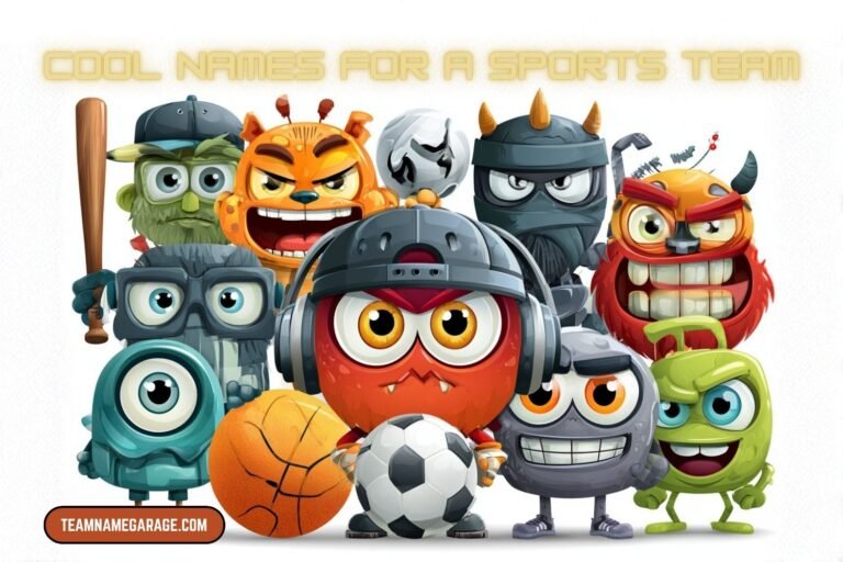 cool names for a sports team