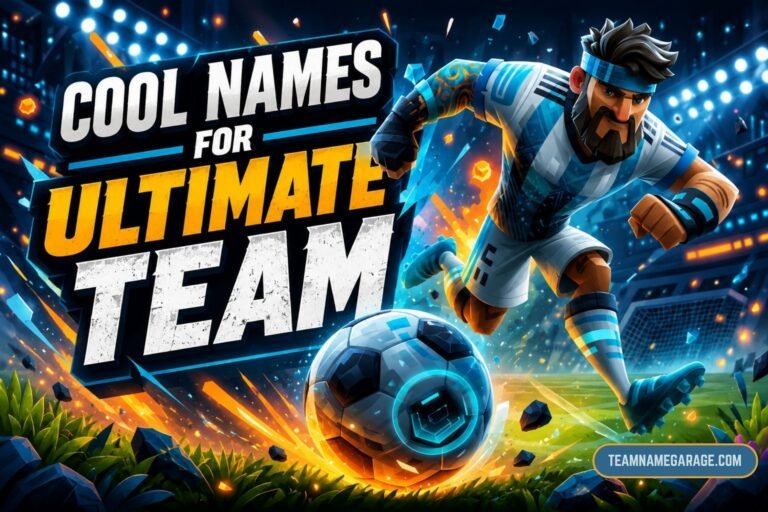 cool names for ultimate team