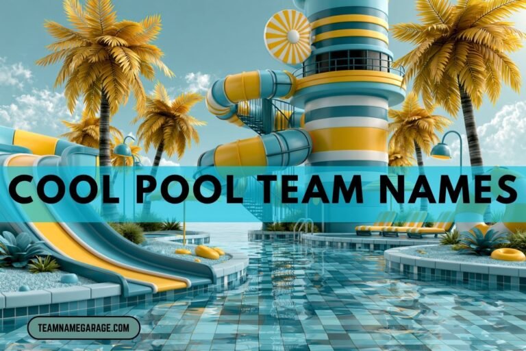 cool pool team names