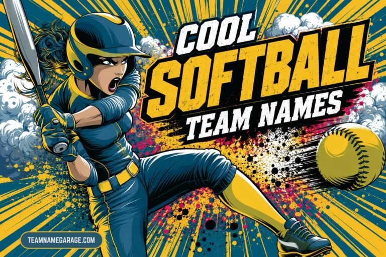 cool softball team names