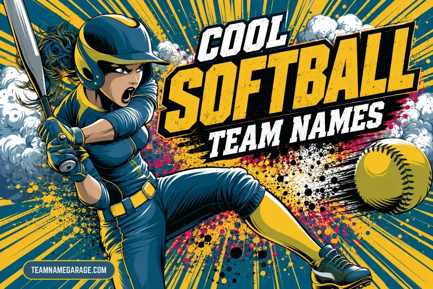 cool softball team names