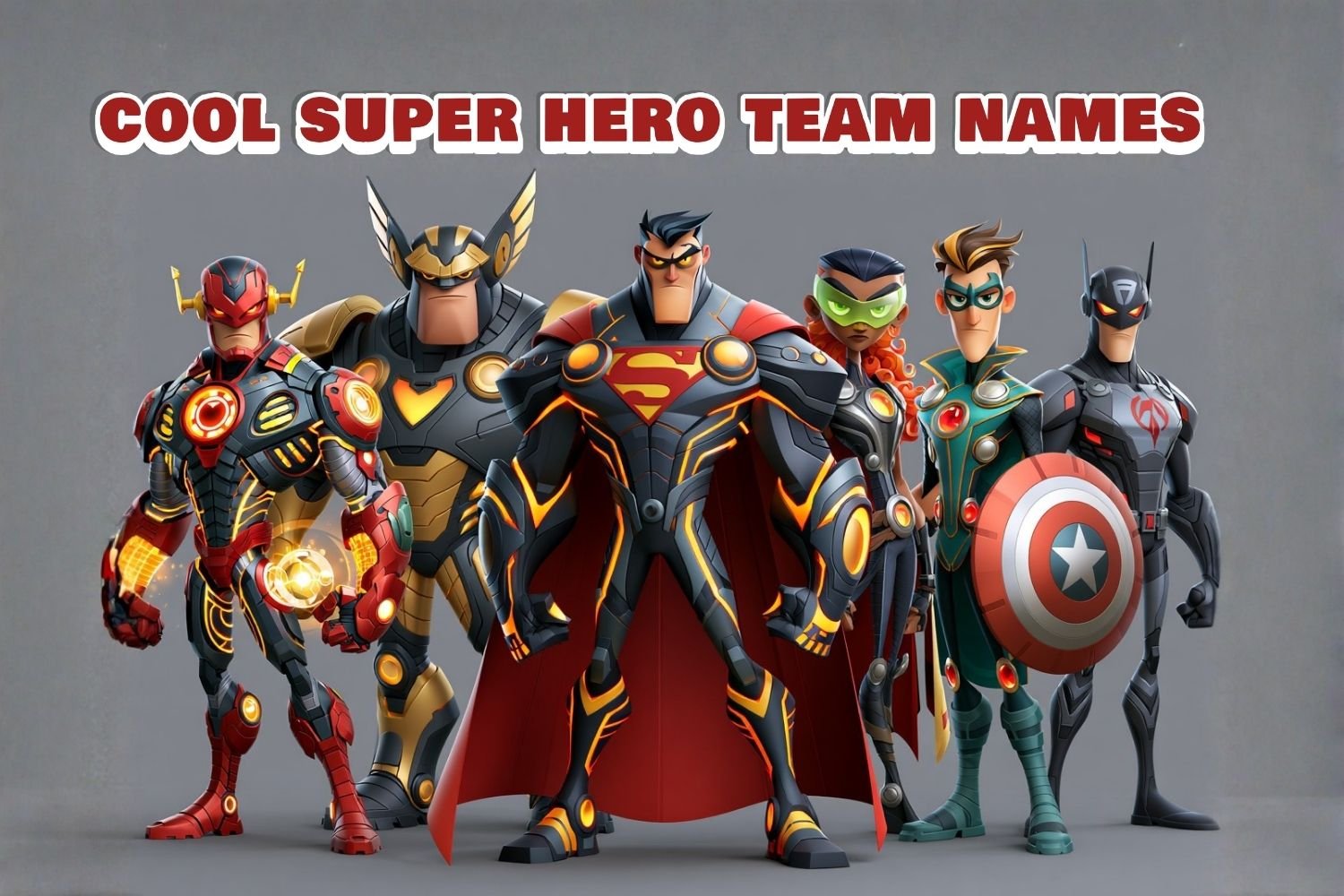 cool super hero team names
